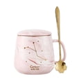 thumbnail image 2 of Taza de cerámica para café, ideal para la oficina, el dormitorio y la cocina: taza para bebidas frías y calientes con agarre cómodo, adecuada para té, agua o café en el escritorio o la sala de estar., 2 of 6