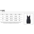 thumbnail image 4 of Fortune Women Lace Patchwork Dress Sleeveless V Neck Bodycon Cut Out Mini Dress, 4 of 9