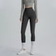 thumbnail image 4 of Pantalones Sueltos de Yoga para Mujeres de Cintura Alta de Color Sólido de Longitud Completa Material Suave Elástico para Gimnasio de Baile de Yoga Y Desgaste Casual, 4 of 9