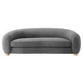 thumbnail image 3 of Sofa, Grey Gray, Fabric, Modern Contemporary French Country, Living Lounge Cafe Room Hotel Lobby Hospitality, 3 of 8