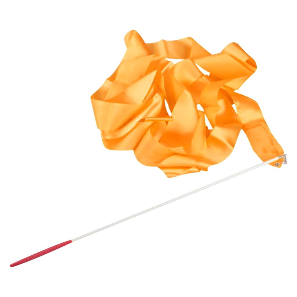 Aimik Children's Rhythmic Gymnastics Ribbon Dance Stick Props Ribbon