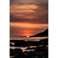 thumbnail image 3 of Mossholder, Tim 17x24 Black Modern Framed Museum Art Print Titled - Orange Sunset, 3 of 5