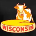 thumbnail image 3 of CafePress - Vintage Wisconsin Cheese T Shirt - Women's V-Neck Dark T-Shirt, 3 of 4