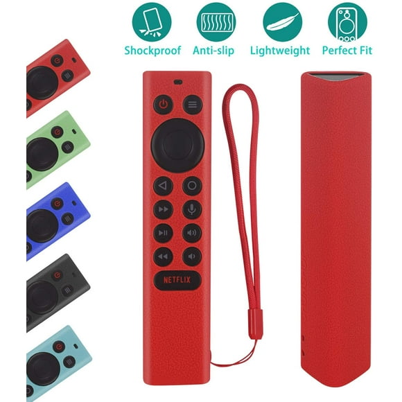 Protective Silicone Remote Cover for NVIDIA Shield TV Pro/4K HDR Remote Controller Washable Anti-Lost Remote Case