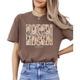 thumbnail image 3 of He Is Risen Shirt for Women - Ink-Printed Pearls Easter Matthew 28:6 Floral Tee Blue Jean Shirt Adult 2XL, 3 of 7