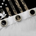 thumbnail image 4 of Homewish Girl Retro Bowknot Black Out Curtains, Western American Flag Curtains Pack of 2 (42x63 Each), Camo Abstract Ombre Bedroom Curtains, Curtains and Drapes Bedroom Decor, 4 of 6