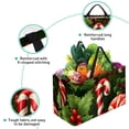 thumbnail image 3 of Christmas Large Oxford Cloth Grocery Baskets: Foldable Toy Basket, Storage Bag, Easter Basket, 3 of 7
