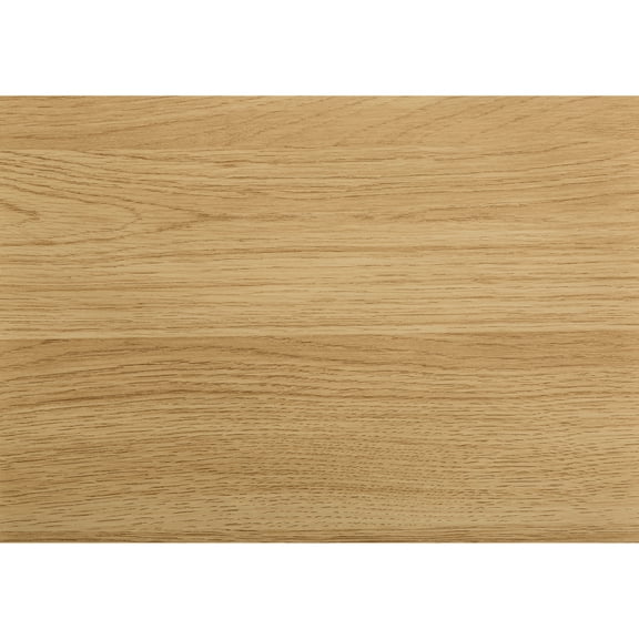 Home Office Desk With Natural Laminate And White Metal Construction 47.25" Long Writing Legs