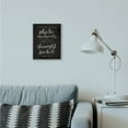 thumbnail image 3 of Stupell Industries Straight Jacket Moments Funny Family Word Black Design Framed Wall Art by Daphne Polselli, 3 of 3