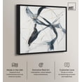 thumbnail image 2 of Nimbus Trace Canvas Digital Abstract Art by Art Remedy, Black Frame, 12 x 12, 2 of 7