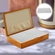 thumbnail image 5 of Organizador de Cajones para Joyas Forro de Terciopelo Gris Almohadillas de Espuma para Exhibir Anillos, 5 of 9