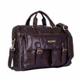 thumbnail image 2 of 392500 Messenger Bag in Full Grain Dark Brown Vintage Leather | Style n Craft, 2 of 14