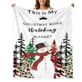 thumbnail image 3 of 40"x50"outdoor decoration Plush Throw,Modern Flannelette Warm Blanket For Bedroom, 3 of 4
