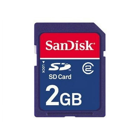 Image of SanDisk Standard - Flash memory card - 2 GB - SD