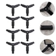 thumbnail image 1 of WRITWAA 8Pcs Tabletop Tripod ABS Black Stabilization Camera Holder Vloggers Travel, 1 of 8