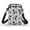 Black White Dog Paw, variant on XYZCANDO Sunflower Mens Cross Body Bag Lightweight Messenger Hand Bag Cell Phone Sling Purse Satchel Case Single Shoulder Bag Multi-Purpose Money Pouch Portable Coin Case for Running Hiking Work