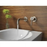 Delta Trinsic Single Handle Wall Mount Bathroom Faucet Trim, Venetian ...
