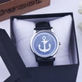 thumbnail image 4 of Nautical Sailor White Anchor Silver Case Design  Watch-77, 4 of 5