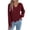 A-Wine, variant on Cable Knit Sweater Womens Long Sleeve V Neck Tops Pullover Knitwear Ripped Asymmetrical Hem Winter Clothes