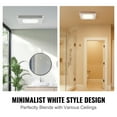 thumbnail image 6 of VEVOR Bathroom Exhaust Fan, 80 CFM High-Efficiency Ventilation, 1.5sones Low Noise Operation All-Copper Motor, Energy-Saving Bathroom Ceiling Fan, No Need For Attic Access, For Various Ceilings, 6 of 9
