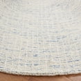 thumbnail image 3 of SAFAVIEH Abstract Cleto Abstract Area Rug, Blue/Ivory, 6' x 6' Round, 3 of 11