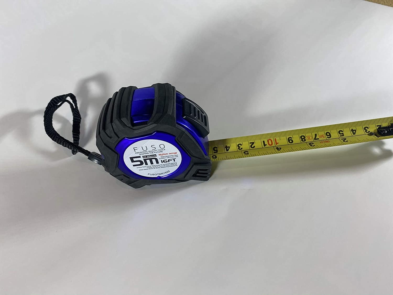 FUSO 5M/16FT AUTO LOCK MEASURING TAPE + 18MM HEAVY DUTY UTILITY KNIFE   COMBO PACK