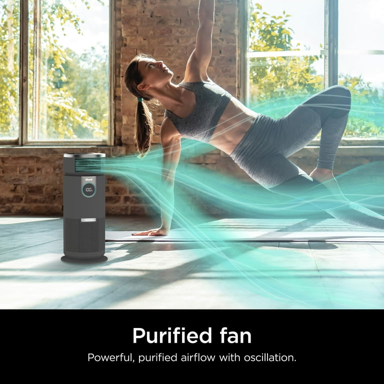 Shark Air Purifier 3-in-1, Nanoseal HEPA, Air Purifier, Purified Heat, Purifed Fan, 500 Sqft, HC452 Shark Air Purifier 3-in-1, Nanoseal HEPA, Air Purifier, Purified Heat, Purifed Fan, 500 Sqft, HC452