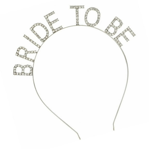 Yokua Rhinestones Bride to Be Crystal Hairband Bridal Headpiece Bride Hairstyles