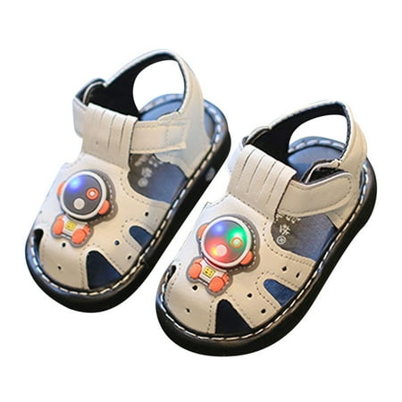 

WUXIAN Baby Sneakers 2024 Astronaut Sandals Walking Soft Sole Non Headband Called Prewalker Child Trendy Athletic Shoes