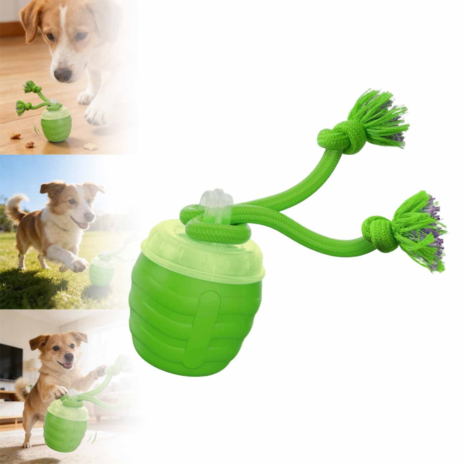 Interactive Automatic Motion Pet Toy with Realistic Sounds and Music Playback for Medium Large Dogs
