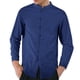 thumbnail image 1 of Camisas Para Hombre Camisas de manga larga para hombre, camisas casuales de verano con botones y chino para playa y Yoga (Navy, L), 1 of 5