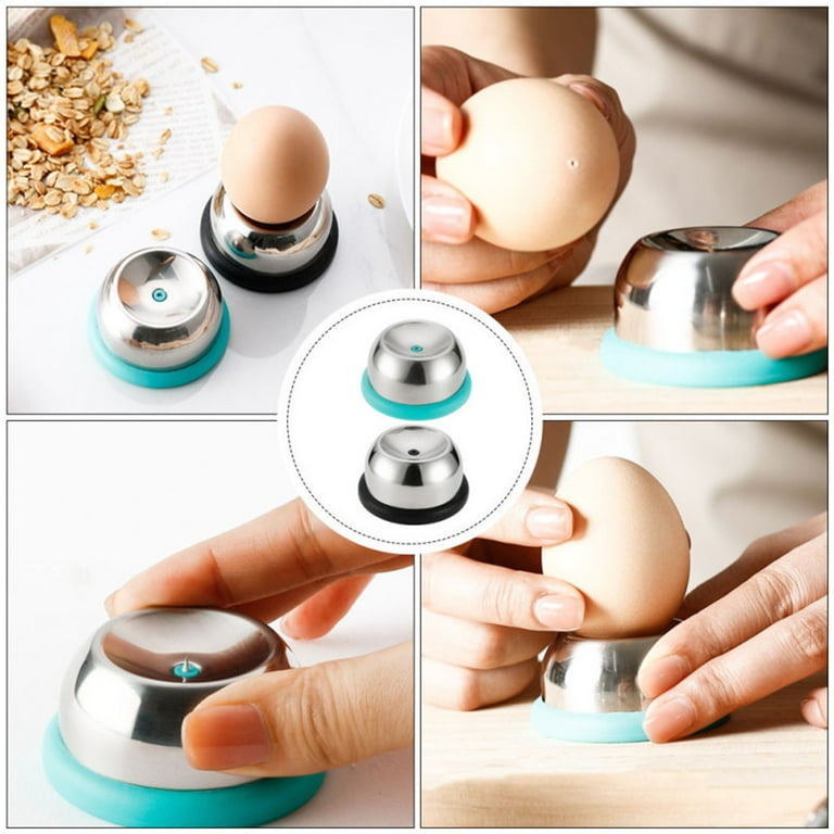 XMMSWDLA Stainless Steel Egg Piercer for Raw Eggs,Heavy Duty Egg Poker with  Sturdy Base and Sharp Pin to Get Good Hard Boiled Eggs, Anti-rust Easy Egg  Peeler Kitchen Gadget 