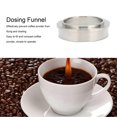 thumbnail image 3 of Anneau de dosage de 51 mm en acier inoxydable, accessoire universel pour entonnoir de dosage de poudre de café, 3 of 4