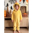 thumbnail image 5 of RUINIXCW Toddler Baby Costume Romper Cute Animal Long Sleeve Hooded Zipper Jumpsuit, 5 of 8