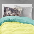 thumbnail image 2 of Wolf Wolves by the Den Fabric Standard Pillowcase, 2 of 2
