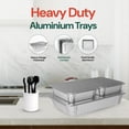 thumbnail image 5 of Caterpax Disposable Chafing Dish Refill Kit – 3 Full Size & 6 Half Size Disposable Buffet Trays with 6 x 4 Hour Fuel Cans & Serving Utensils – Replacement Set, 5 of 5