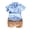 Blue, variant on Vedolay Short Sets For Boy Kids Hawaiian Outfits For Boys Graphic Print Tee Shirt & Short Set 2Pcs Summer Beach Clothes Set,Blue 2-3 Years