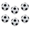 thumbnail image 5 of 6pcs 32mm Table Soccer Football Foosball Balls Fussball Replacement Black Banmo, 5 of 5