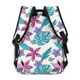 thumbnail image 4 of Honeii Hawaiian Style Print Backpack for Both Men and Women, Basic Bookbag for College, Work, or Travel,Rucksack Computer Bag-One Size, 4 of 5