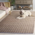 thumbnail image 3 of Safavieh Natural Fiber Cleves Striped Area Rug, Natural/Gray, 5' x 8', 3 of 11