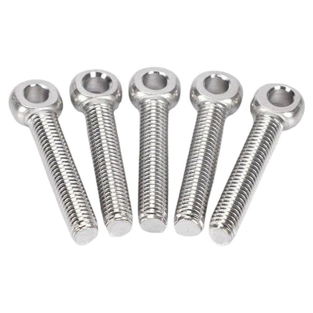 Riwesomey 5 piezas de pernos de ojal de coche, tornillos universales de acero inoxidable, reparación de modificación de repuesto, accesorios de Vehículos, repuestos y accesorios Mis M5x30
