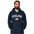 thumbnail image 5 of England Country Flag Soccer Fan Pride Hoodie Sweatshirt Women Men Brisco Brands M, 5 of 6