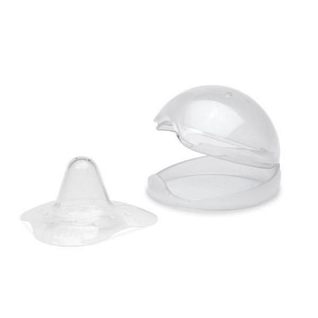 NUK® Simply Natural™ Barely There™ Nipple Shield with Case, Silicone