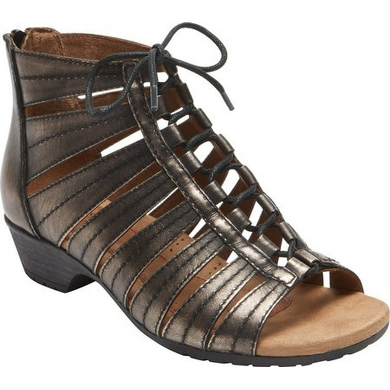 Rockport cobb hill gabby gladiator best sale bootie