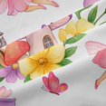 thumbnail image 5 of Homewish Lovely Botanical Mushrooms Kitchen Curtains,Cartoon Fairies Black Out Curtains Pack of 2 (42x63 Each),Pink Purple, 5 of 6