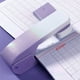 thumbnail image 4 of Grapadora giratoria de 360° | Capacidad para 20 hojas | Tecnología antiestrangulamiento | Incluye 1000 grapas (26/6) | Verde, morado y rosa | 12 x 5,5 x 3,5 cm | Grapadora práctica para oficina y, 4 of 6
