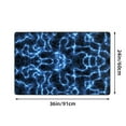 thumbnail image 2 of ZICANCN Area Rugs Doormat , Blue Energy Power Facecloth Non-Slip Floor Mat Rug for Living Room Kitchen Sink Area Indoor Outdoor Entrance 36"x24", 2 of 9