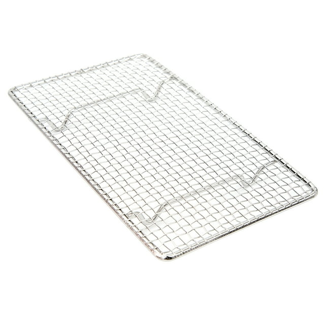 Grill Wire Mesh Rack, Grill Grate Dishwasher Safe Rust Proof Rectangular Stainless Steel
