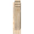 thumbnail image 2 of Ekena Millwork 5.50"W x 18"D x 22"H Traditional Smooth Traditional Outlooker, Douglas Fir, 2 of 4