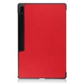 thumbnail image 3 of Case for Samsung Galaxy Tab S10 Ultra 14.6" 2024, Folio Tri-fold Stand Smart PU Leather / Hard Back Cover with Auto Wake/Sleep Magnetic Ligthweight Slim Fit Drop Protective for Tab S10 Ultra, Red, 3 of 11